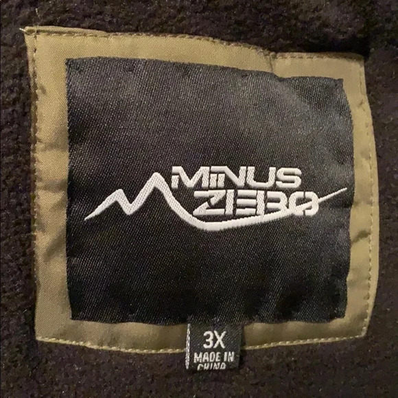 Minus Zero Women’s Parka Expedition Jacket Olive Green Sz 3X New - Picture 7 of 12